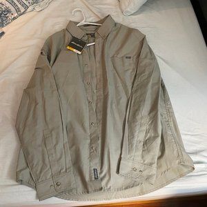 Eddie Bauer Freedry Travex Button Down Shirt - xl